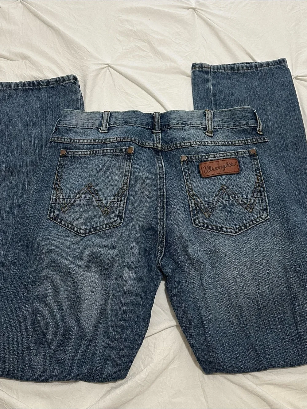 Wrangler Men's Blue Denim Jeans 30X32